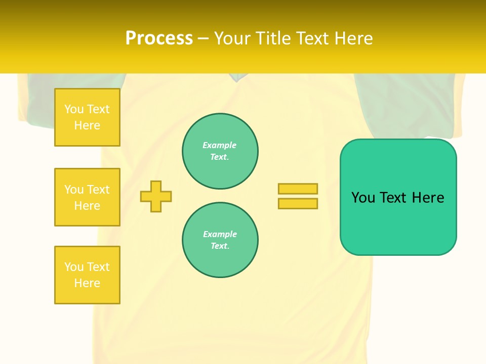 Yellow T-Shirt PowerPoint Template