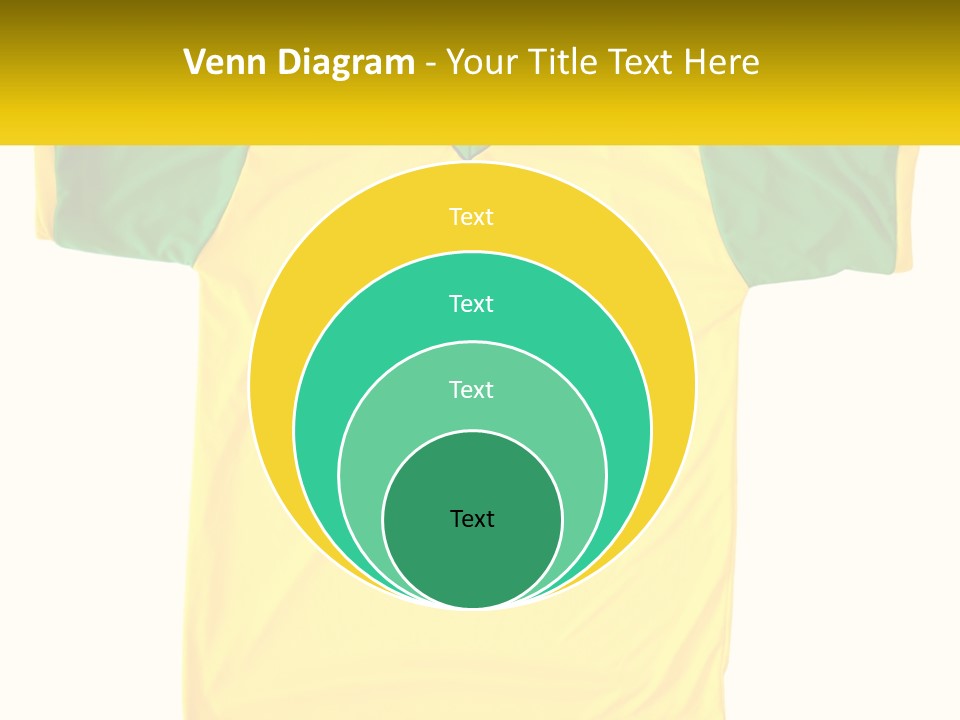 Yellow T-Shirt PowerPoint Template