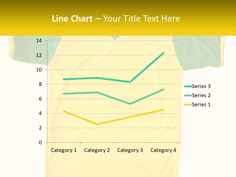 Yellow T-Shirt PowerPoint Template