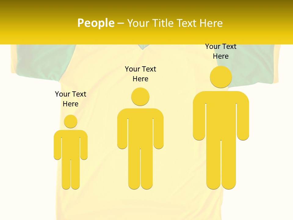 Yellow T-Shirt PowerPoint Template