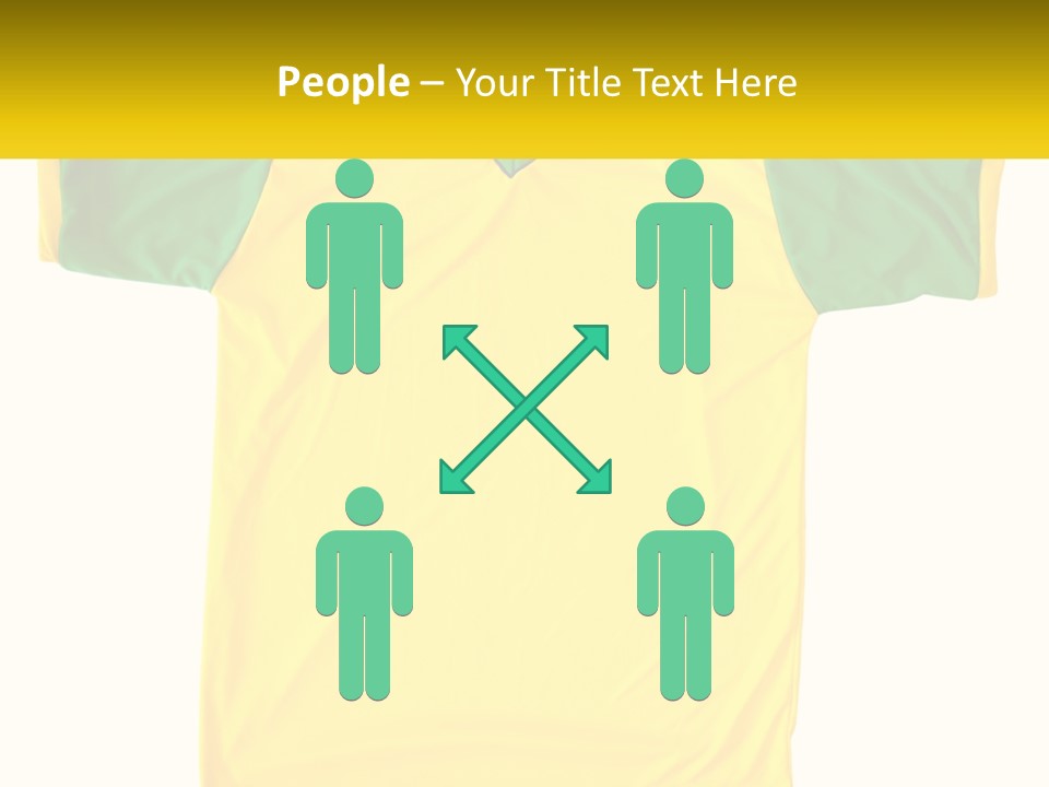 Yellow T-Shirt PowerPoint Template