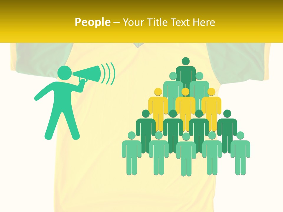 Yellow T-Shirt PowerPoint Template