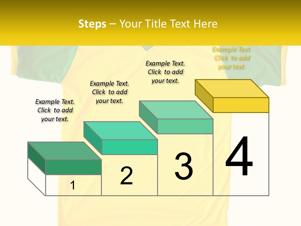 Yellow T-Shirt PowerPoint Template