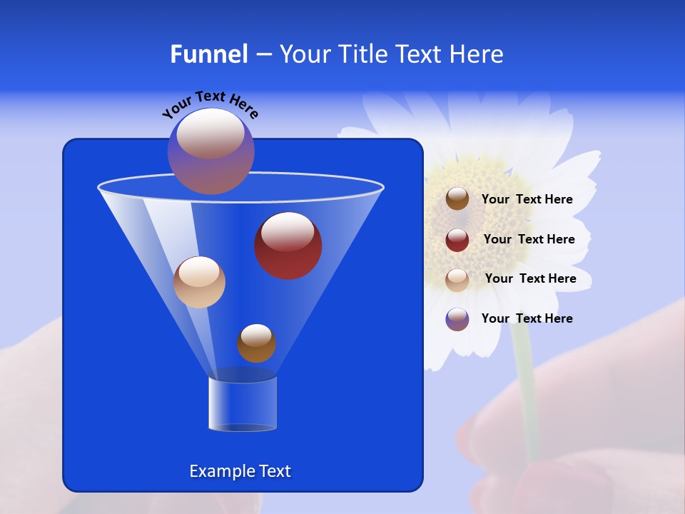Chamomile Of Desires PowerPoint Template