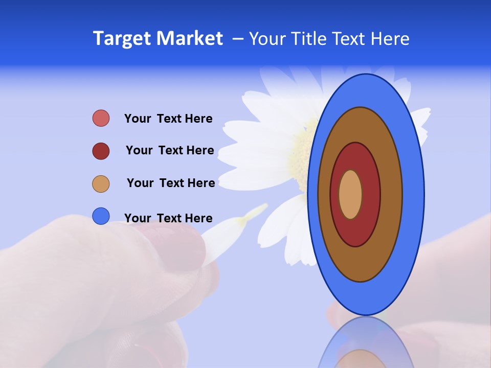 Chamomile Of Desires PowerPoint Template