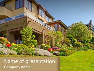 Vacation Home PowerPoint Template