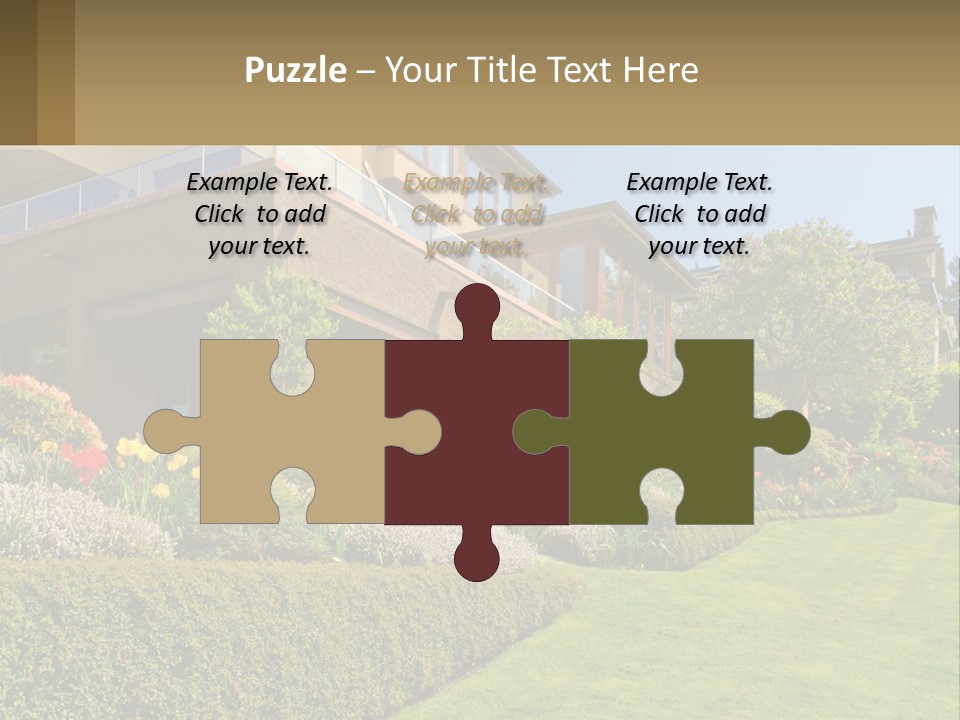 Vacation Home PowerPoint Template