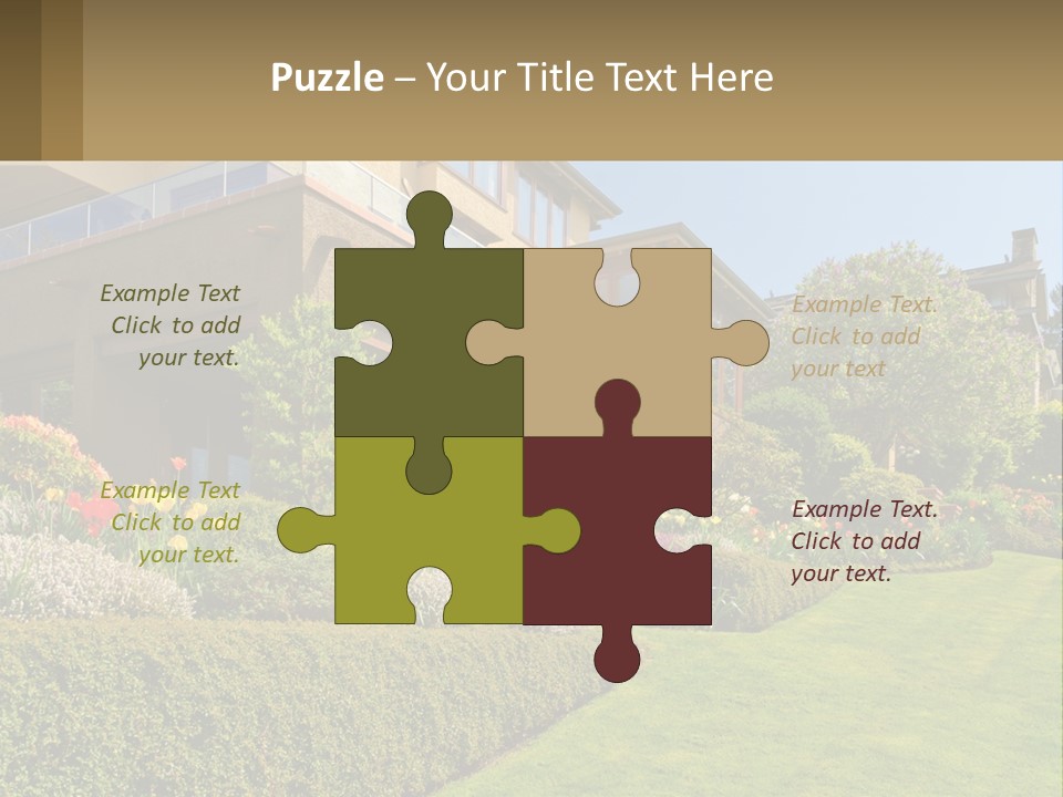 Vacation Home PowerPoint Template