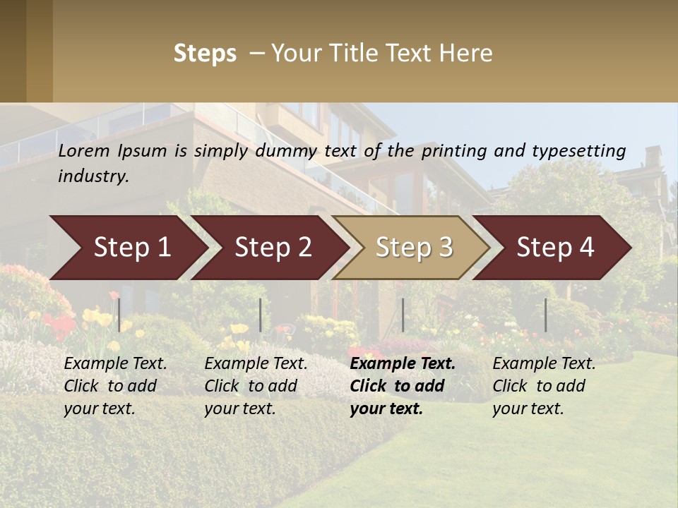 Vacation Home PowerPoint Template