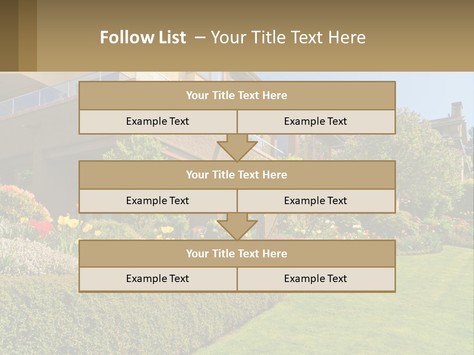 Vacation Home PowerPoint Template