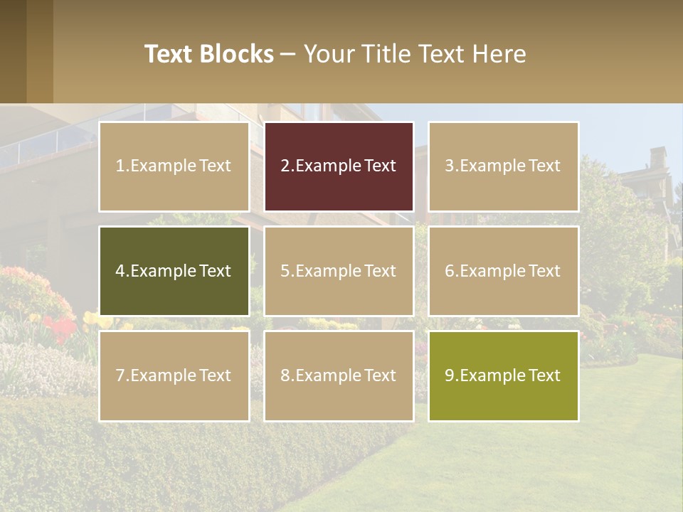 Vacation Home PowerPoint Template