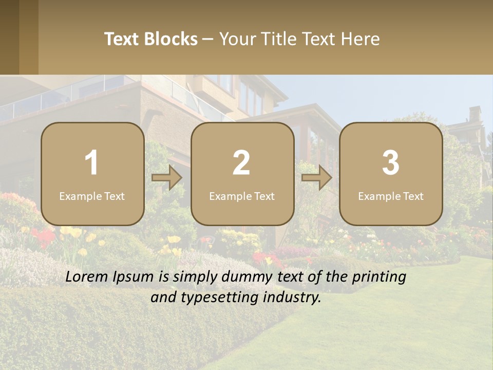Vacation Home PowerPoint Template
