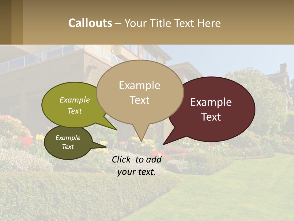 Vacation Home PowerPoint Template