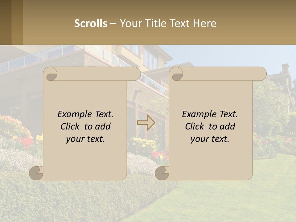 Vacation Home PowerPoint Template
