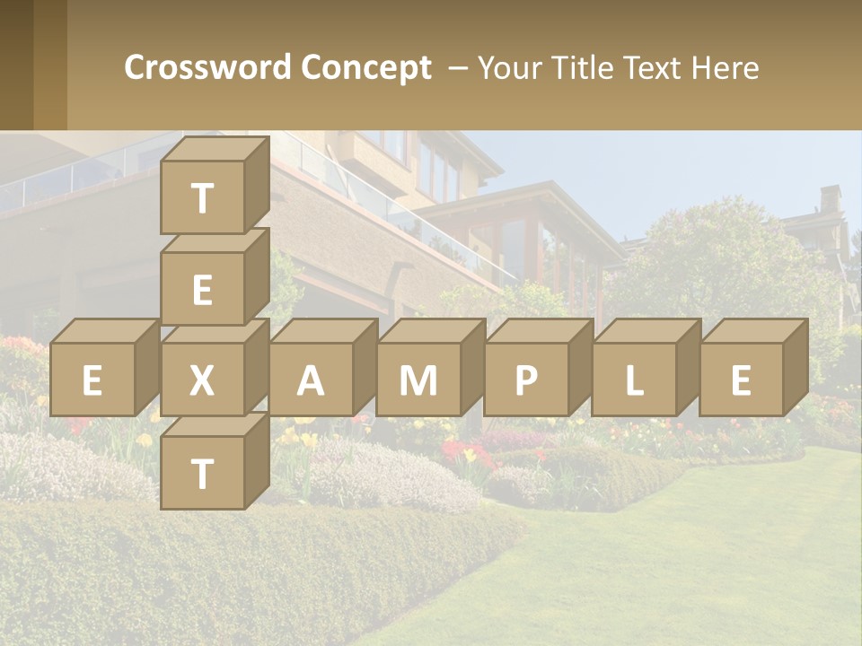 Vacation Home PowerPoint Template