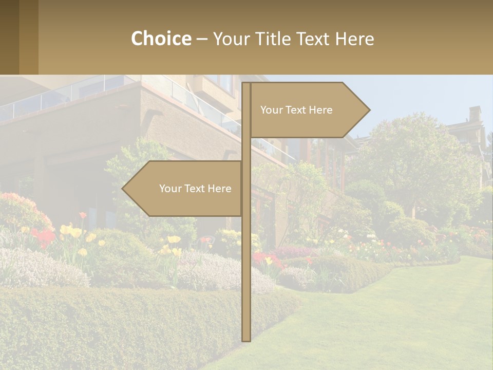 Vacation Home PowerPoint Template