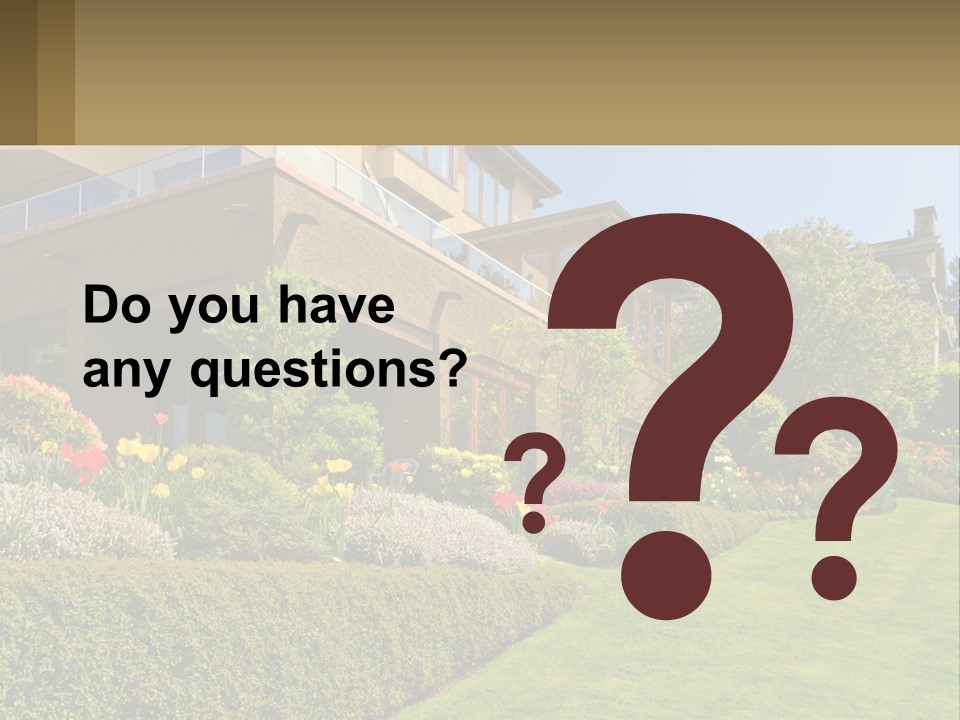 Vacation Home PowerPoint Template