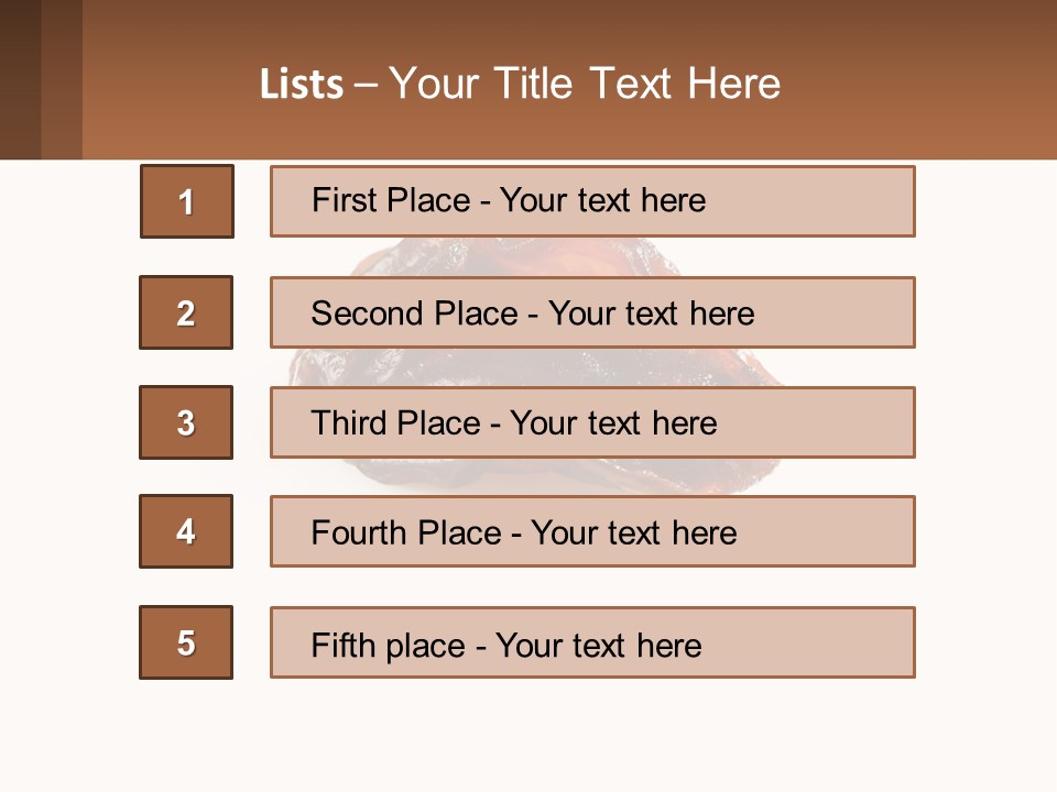 Raisin PowerPoint Template