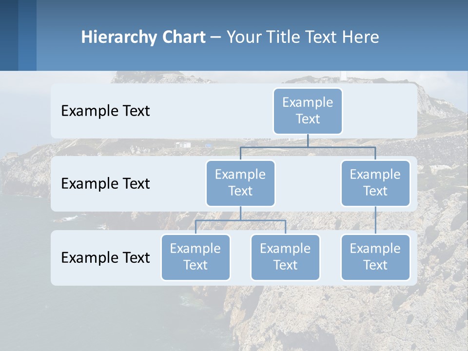 Lighthouse By The Sea PowerPoint Template