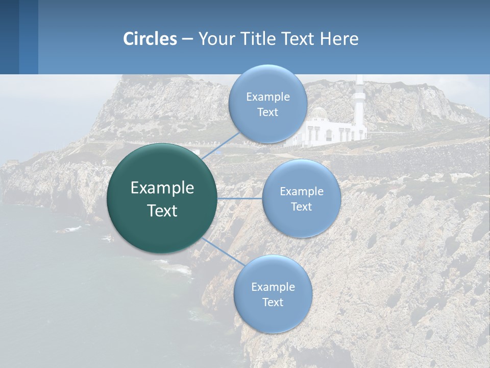 Lighthouse By The Sea PowerPoint Template