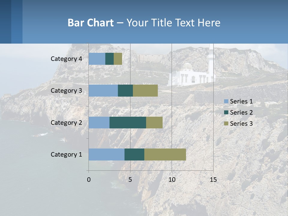 Lighthouse By The Sea PowerPoint Template