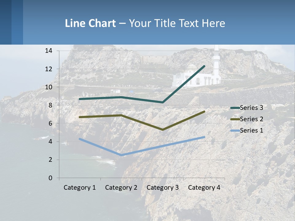 Lighthouse By The Sea PowerPoint Template