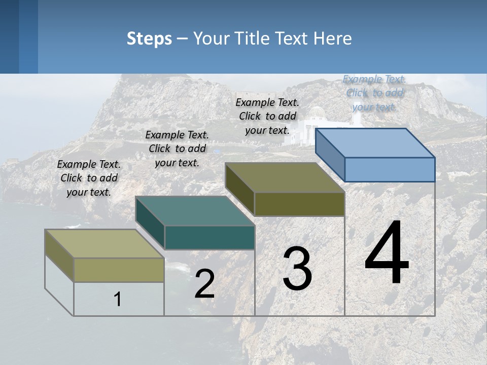 Lighthouse By The Sea PowerPoint Template
