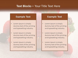Strawberry Ice Cream PowerPoint Template