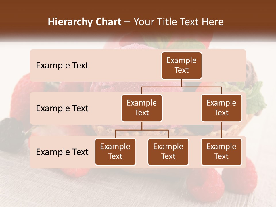 Strawberry Ice Cream PowerPoint Template