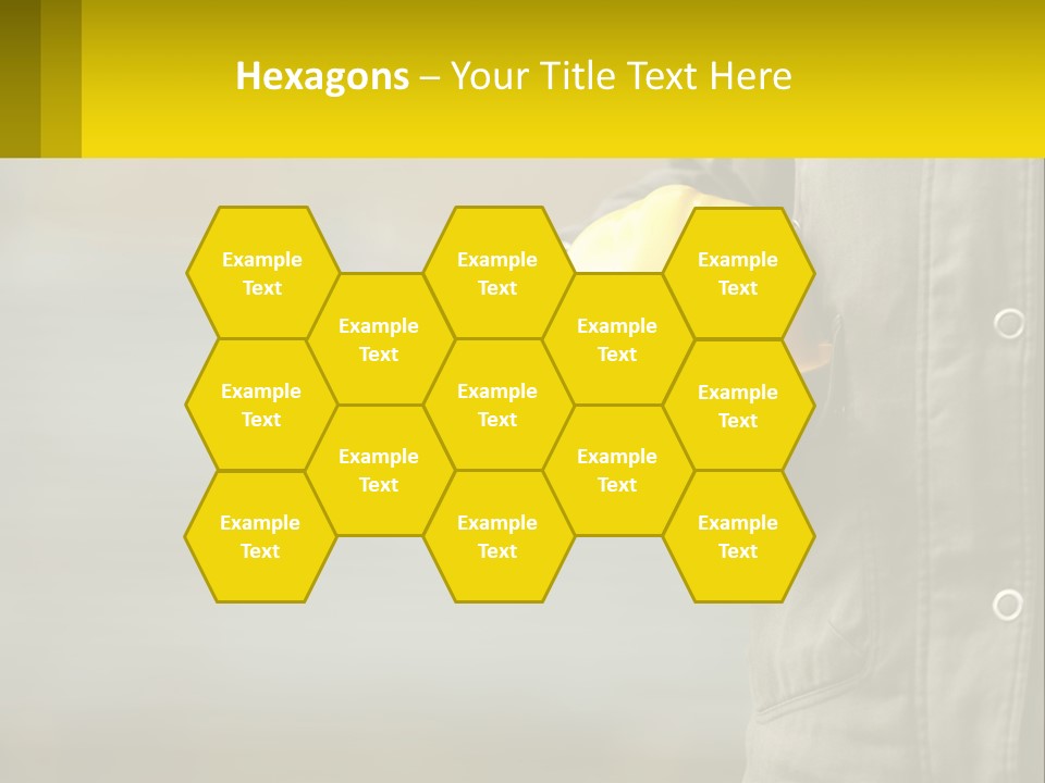 Worker With Helmet PowerPoint Template