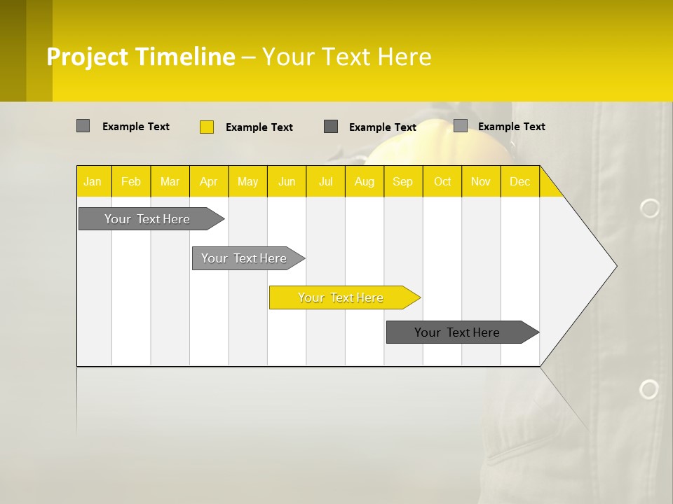 Worker With Helmet PowerPoint Template