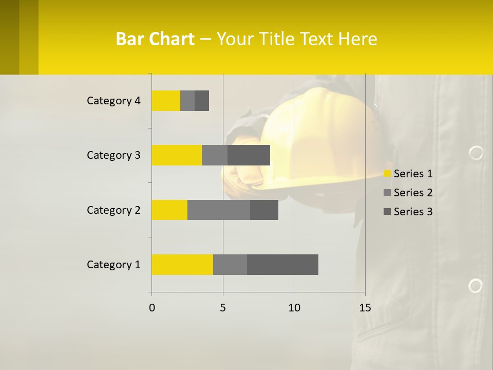 Worker With Helmet PowerPoint Template