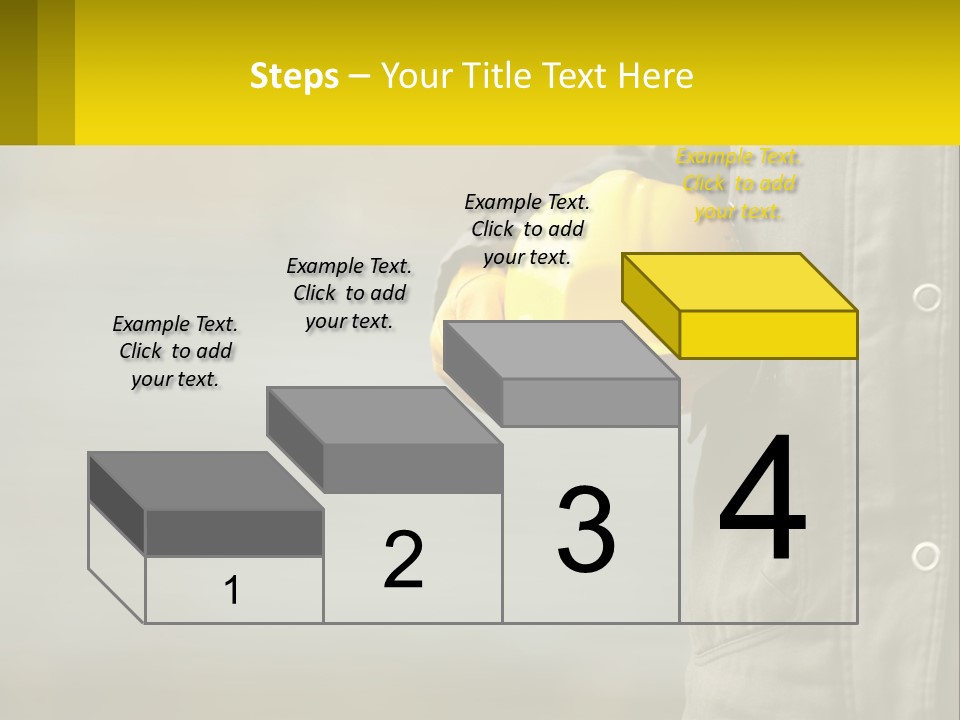 Worker With Helmet PowerPoint Template