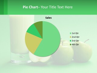Milk And Apples PowerPoint Template