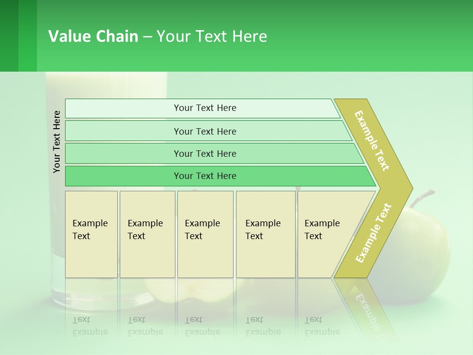 Milk And Apples PowerPoint Template