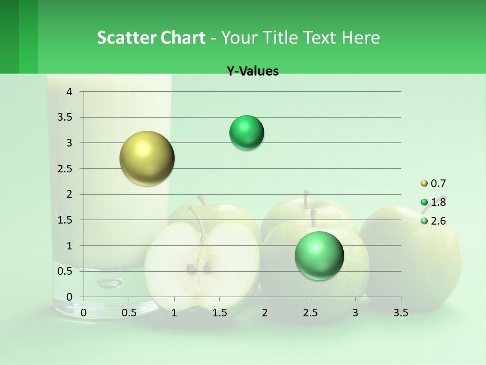 Milk And Apples PowerPoint Template