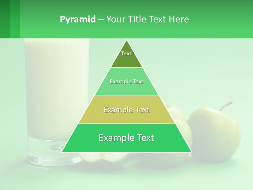 Milk And Apples PowerPoint Template