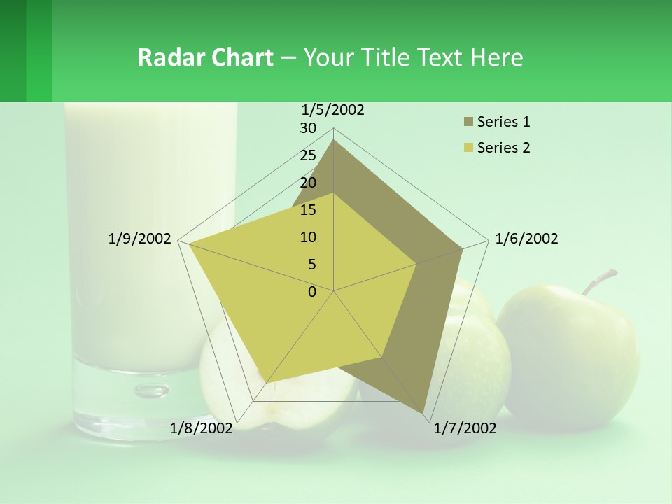 Milk And Apples PowerPoint Template
