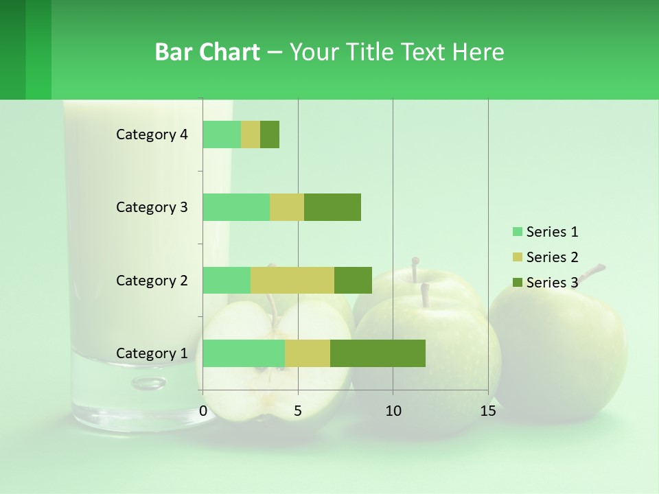 Milk And Apples PowerPoint Template