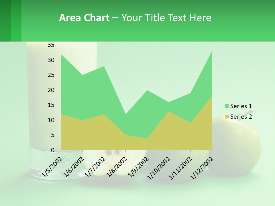 Milk And Apples PowerPoint Template