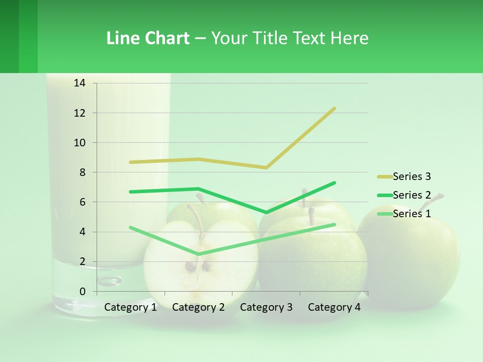 Milk And Apples PowerPoint Template