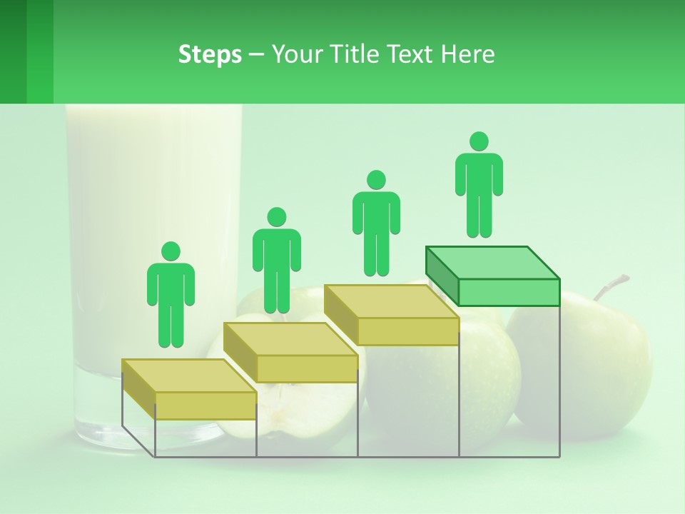 Milk And Apples PowerPoint Template