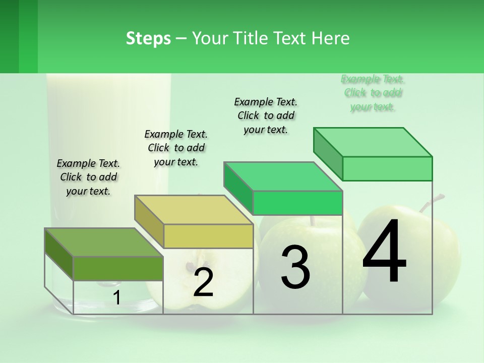 Milk And Apples PowerPoint Template