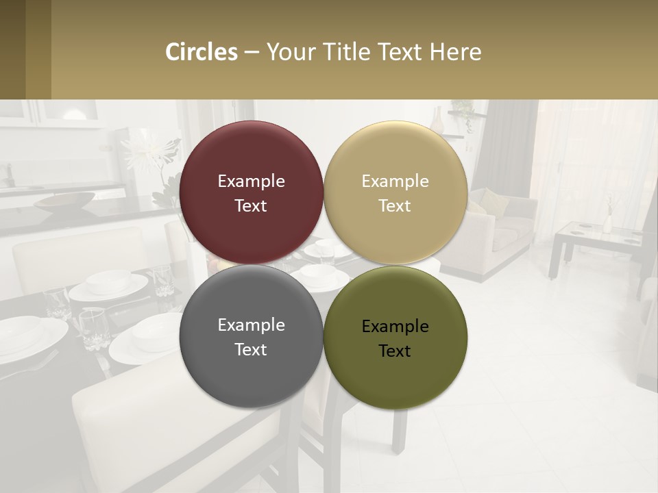 Dinner Table PowerPoint Template