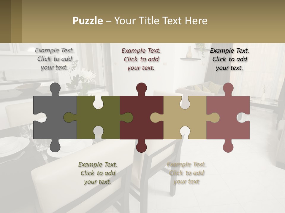 Dinner Table PowerPoint Template