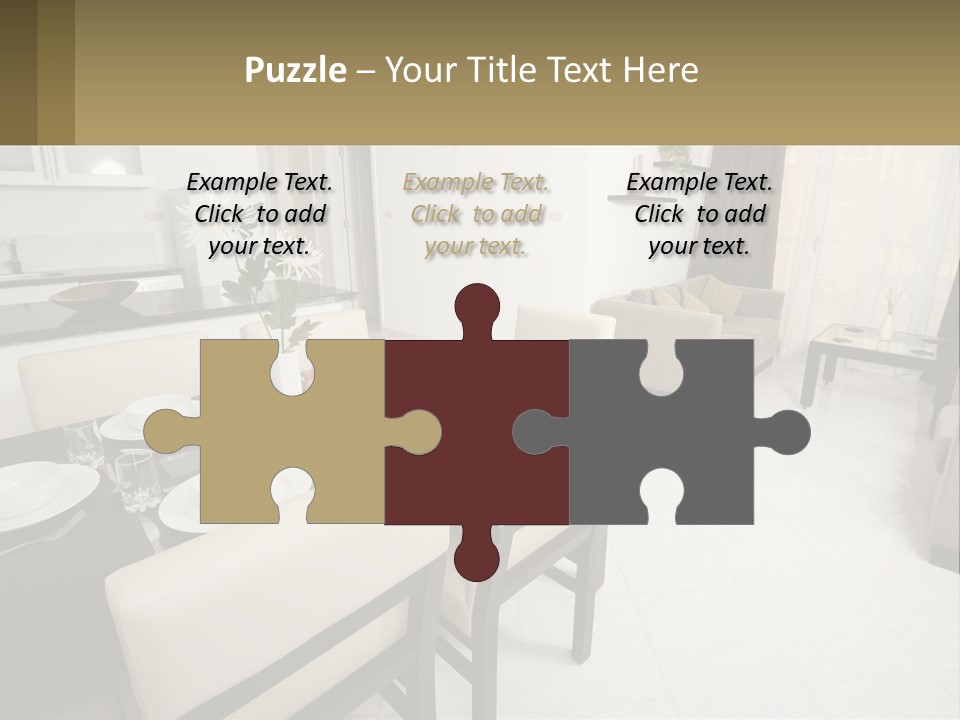 Dinner Table PowerPoint Template