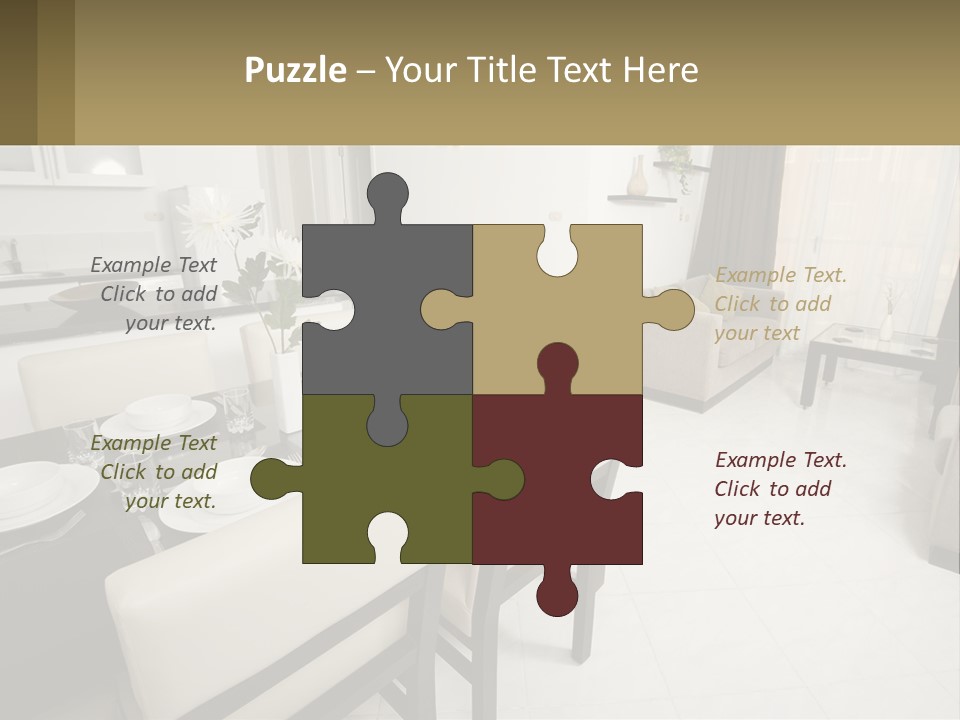 Dinner Table PowerPoint Template