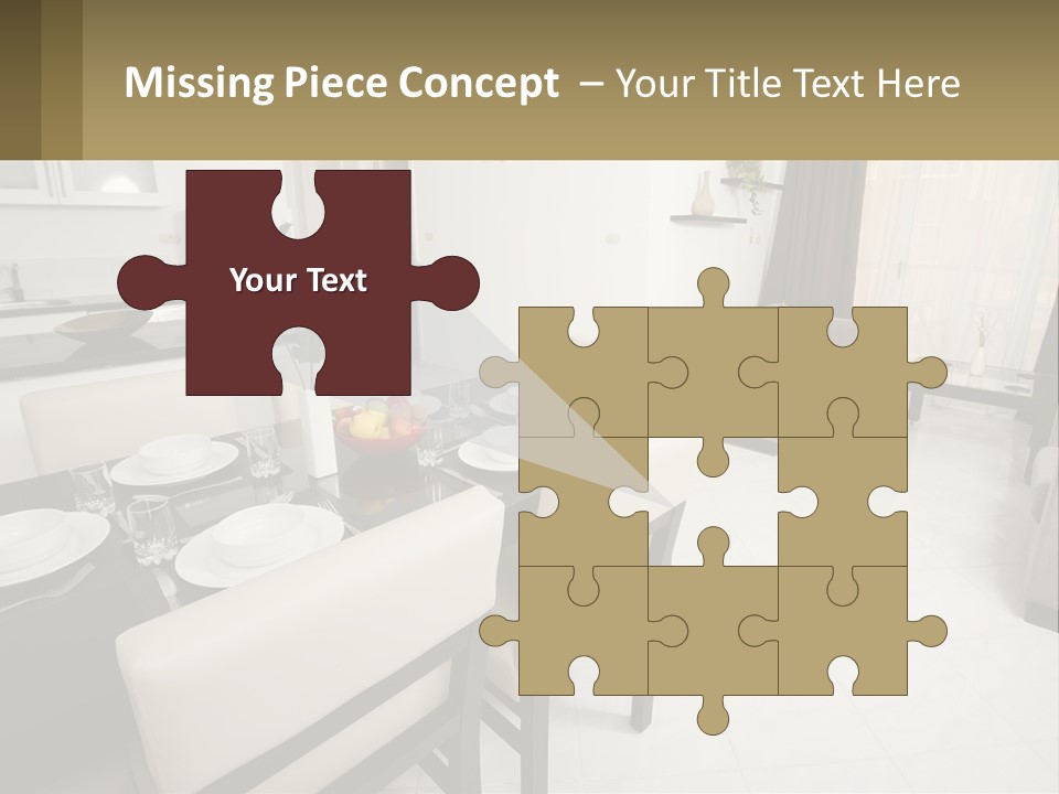 Dinner Table PowerPoint Template