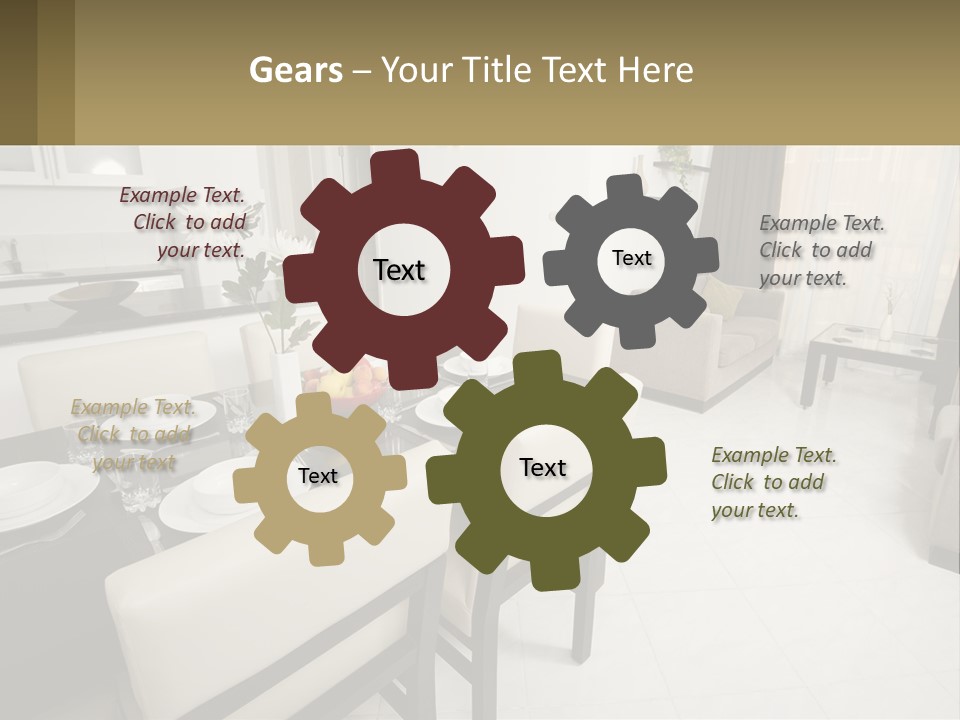 Dinner Table PowerPoint Template