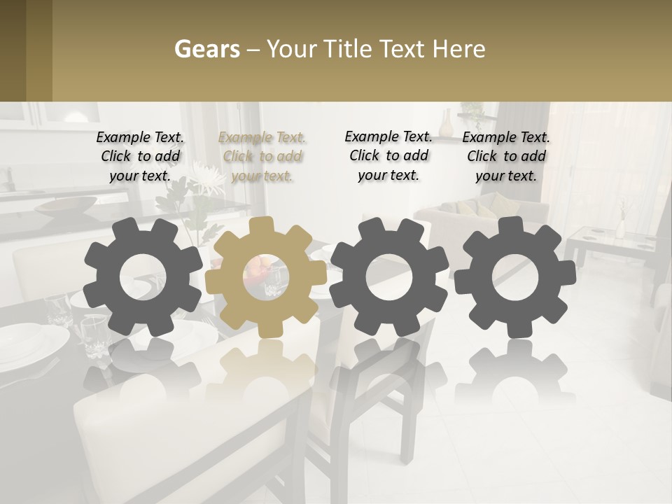 Dinner Table PowerPoint Template